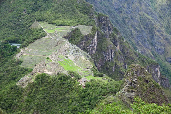 Antiguo Machu Picchu en Perú — Foto de Stock
