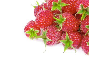 Olgun tatlı ahududu