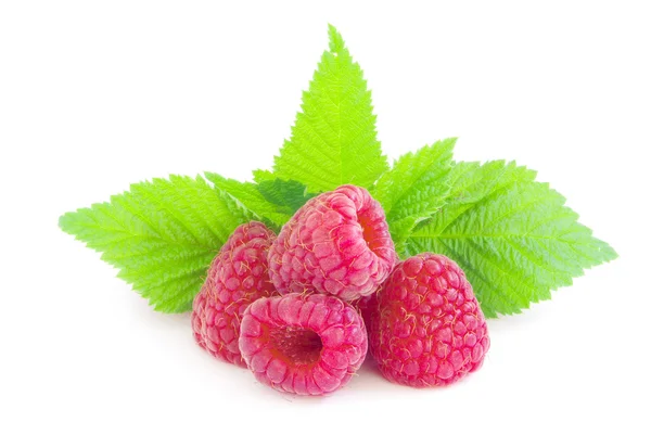 Ripe sweet raspberries — Stock Photo, Image