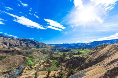 Andes güzel manzara