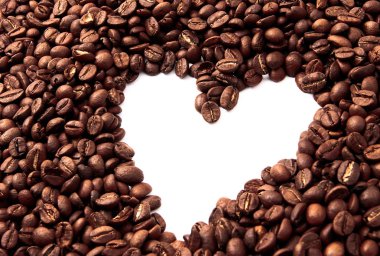 Kavrulmuş kahve çekirdeği.