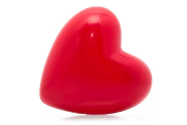 Rosso cuore lucido — Foto Stock