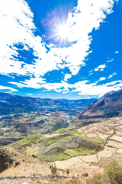 Prachtige landschap in de Andes — Stockfoto