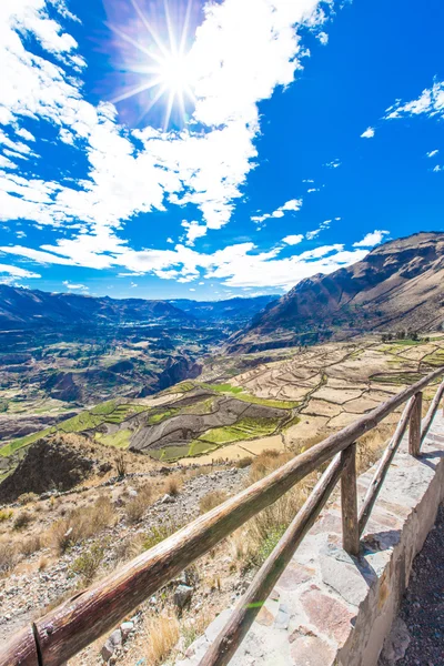 Prachtige landschap in de Andes — Stockfoto