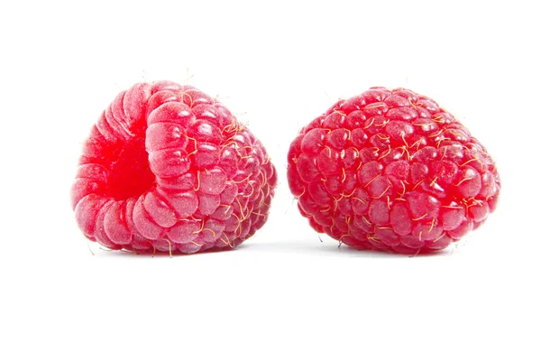 Reife frische Himbeeren — Stockfoto