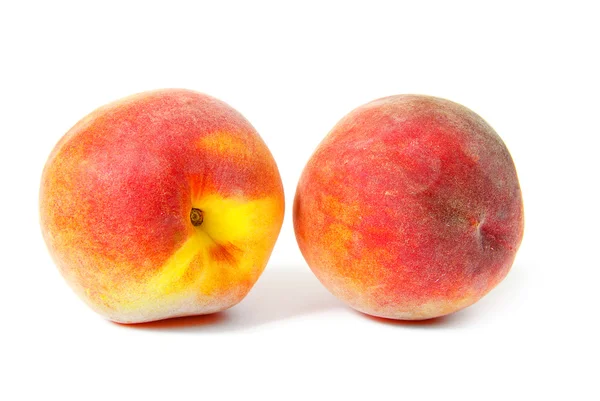 Ripe organic peaches — Stock Photo, Image