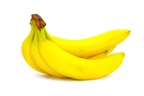 Kilka żółtych bananów — Zdjęcie stockowe