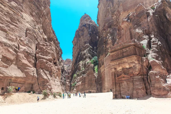 Deserto jordaniano em Petra — Fotografia de Stock