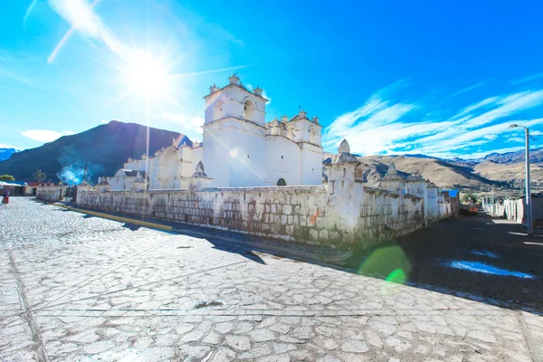 Iglesia católica en Perú — Foto de Stock