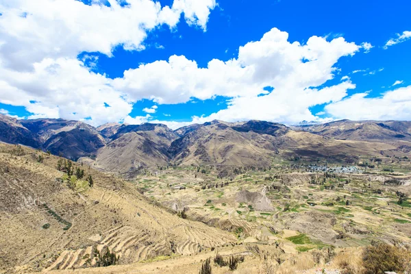 美丽的风景，在安第斯山脉 — 图库照片