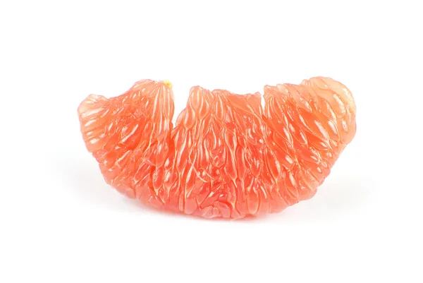 Slice of fresh grapefruit — Stock Photo, Image