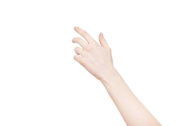 Ανθρώπινο χέρι χειρονομίες — Φωτογραφία Αρχείου