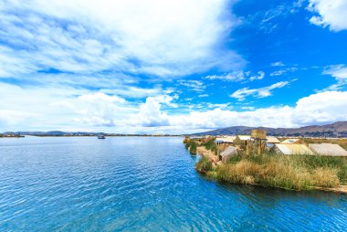Titicaca gölü yakınındaki Puno