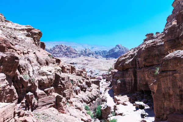 Desierto jordano en Petra —  Fotos de Stock