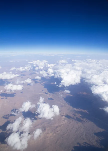 Blue sky with clouds — Stock Photo, Image