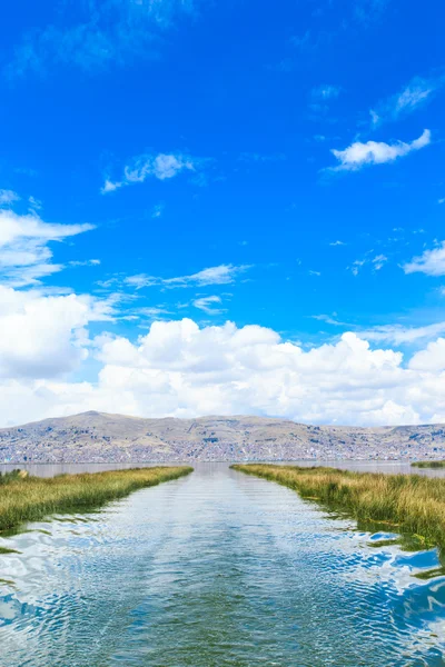 Lago Titicaca vicino a Puno — Foto Stock