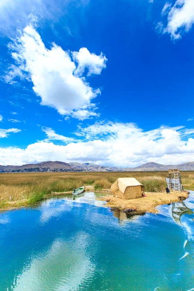 Lago Titicaca perto de Puno — Fotografia de Stock