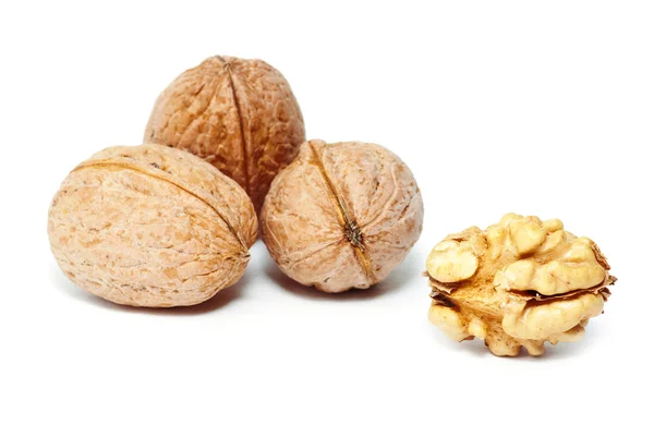 Brown healthy walnuts — Stock Photo, Image