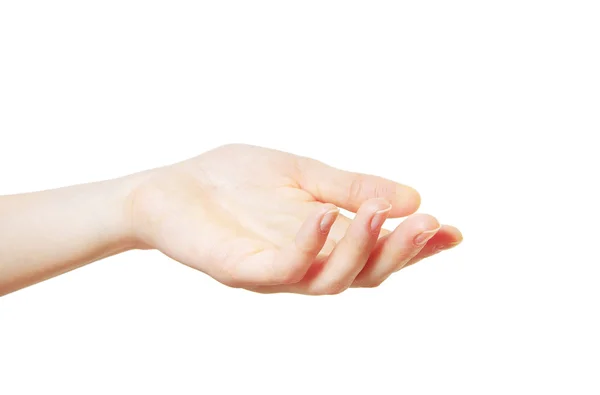 Human hand gesturing — Stock Photo, Image