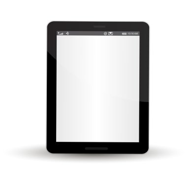 siyah tablet bilgisayar