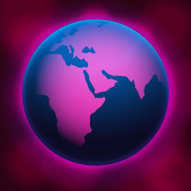 Seyyare yerküre üzerinde pembe