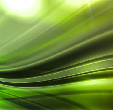 Yeşil soyut arkaplan