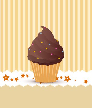 Nefis çikolatalı kekler.