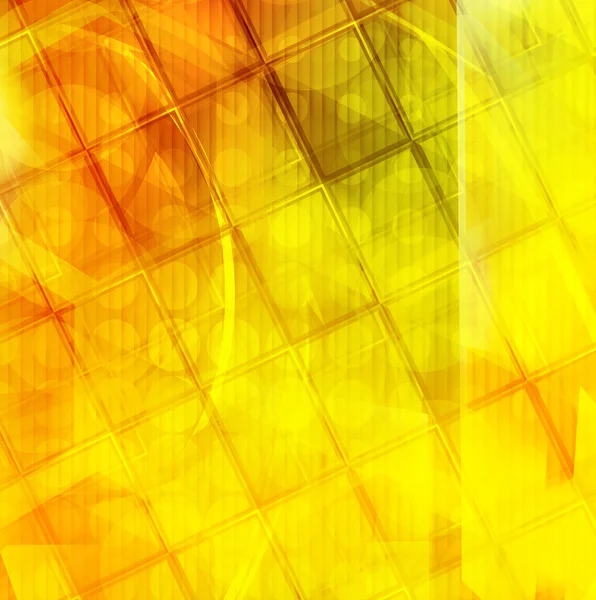 Fondo amarillo abstracto — Vector de stock