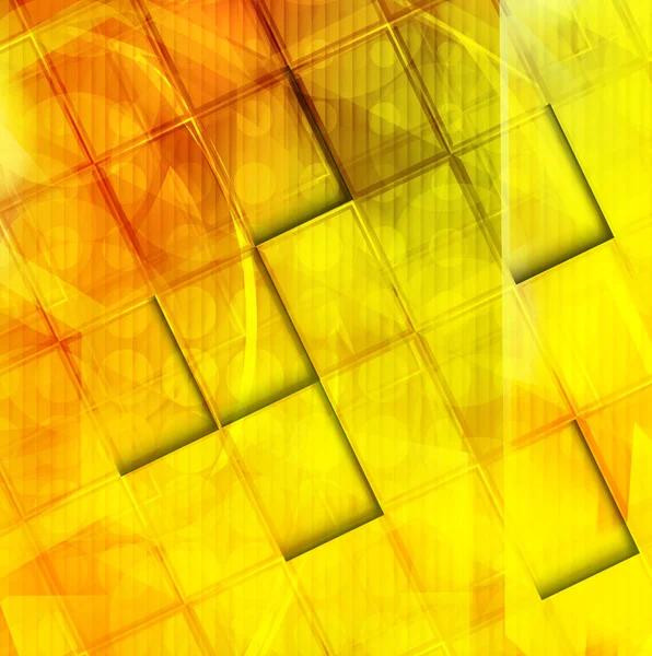 Abstrato fundo amarelo — Vetor de Stock