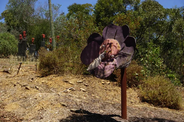 Passeio Das Figuras Portugal Con Muñecas Bosque — Foto de Stock