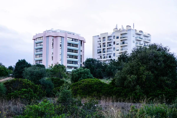 Widok Miasto Portimao Portugalia Algarve — Zdjęcie stockowe