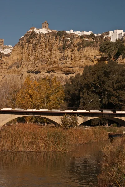 Arcos de la Frontera-beyaz şehir İspanya — Stok fotoğraf