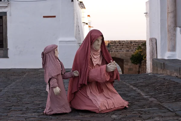 Monsaraz- ville historique au Portugal — Photo