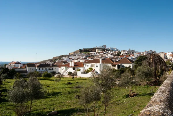 Veduta della vecchia città portoghese-Estramuz — Foto Stock
