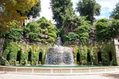 Villa d'Este Tivoli, Roma, İtalya