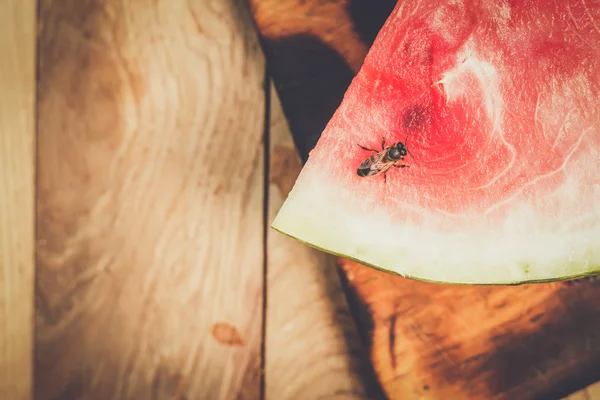 Watermelon on the table — Stock Photo, Image