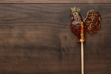 şeker lolipop horoz şeklinde