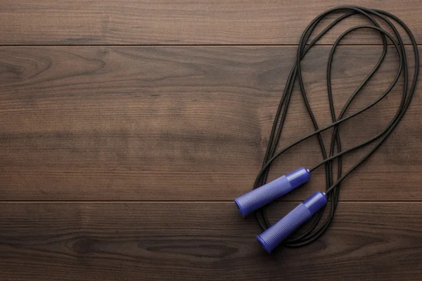 Pulando corda para um exercício — Fotografia de Stock