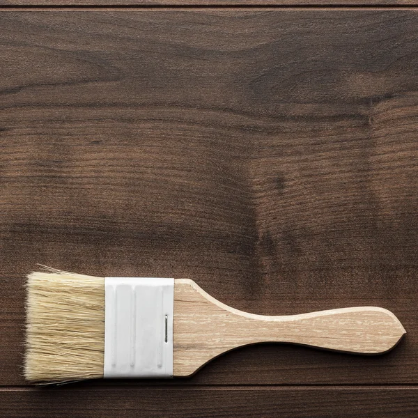 Brush on the table — Stock Photo, Image