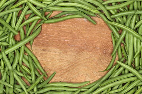 Habichuelas sobre la mesa —  Fotos de Stock