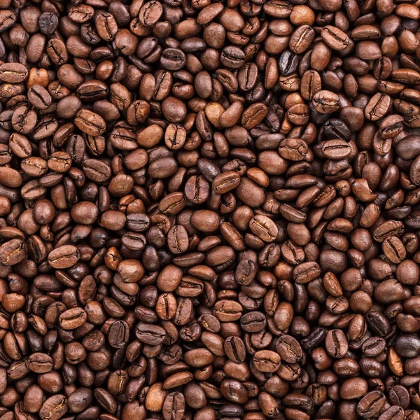 Coffee beans on the table background — Stock Photo, Image