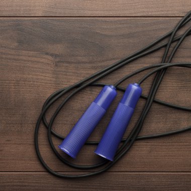 bir egzersiz için ip atlama