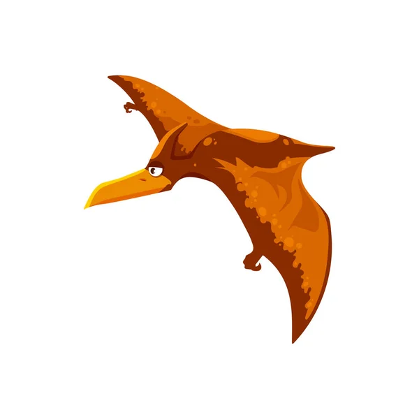 Pteranodon dinoszaurusz izolált Pterodactyl dino madár — Stock Vector