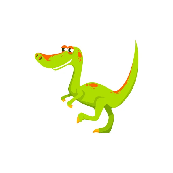 티라노사우루스 공룡 이 고립된 티라노사우루스 공룡 — 스톡 벡터