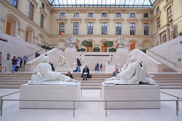 Una de las salas del Louvre —  Fotos de Stock
