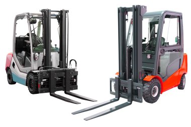 Beyaz arka plan altında yükleyiciler