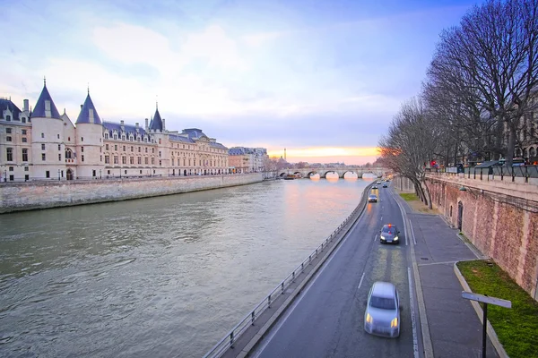 Río Sena en París — Foto de Stock