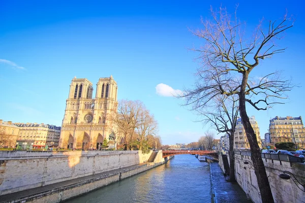 Notre Dame de Paris-ban. — Stock Fotó