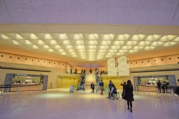 stock image entrance to Louvre in Paris