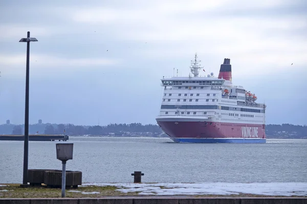 Crucero en un mar cerca de Helsinki —  Fotos de Stock